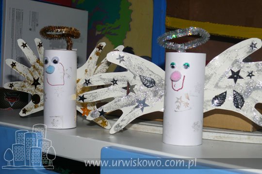 Aniołki z rolki po papierze toaletowym ~… na Stylowi.pl