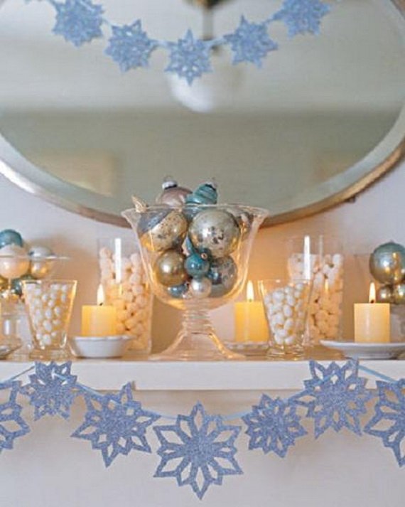 50 Creative Christmas Snowflake Decorating Ideas Fami Na Stylowi Pl